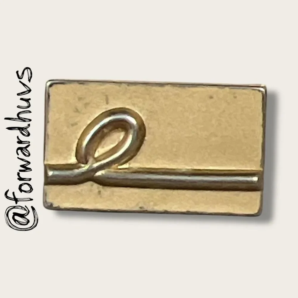 Vintage Gold Tone Cufflinks and Tie Clip Set